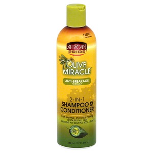 African Pride 2 In 1 Shampoo and Conditioner 355ml/12 oz